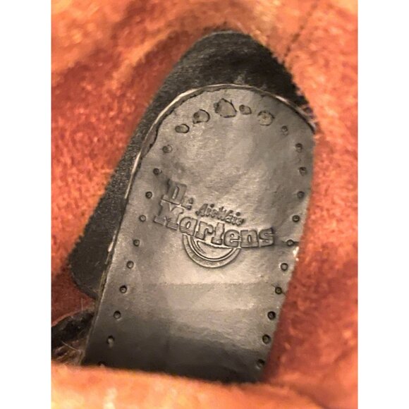 Dr. Martens Classic Boots 1460 Size 5 Cherry Red Leather 8-eye Lace Combat Doc - Picture 10 of 13